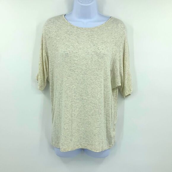 Vince Cream Heather Top Sz‎ XS - Picture 1 of 7